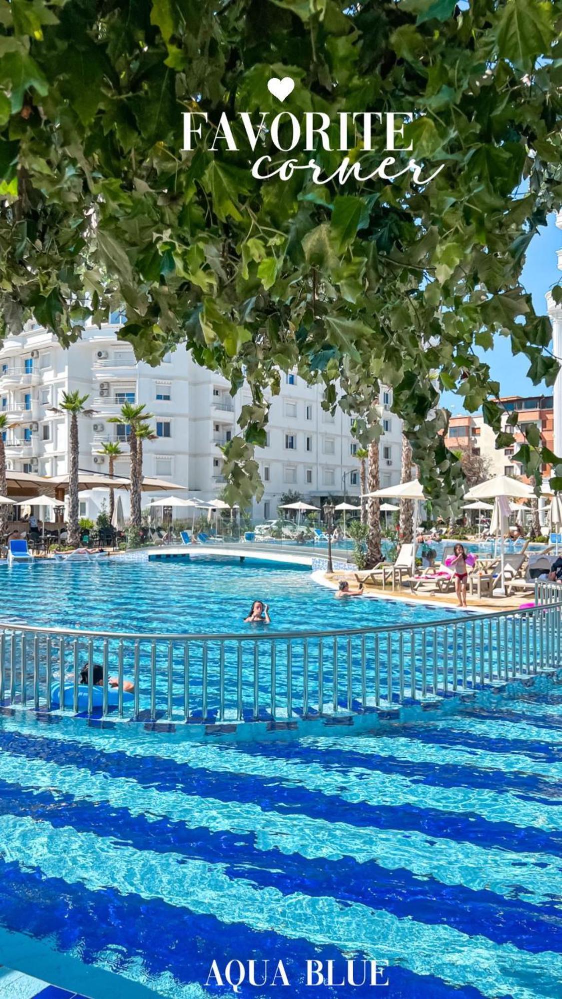 Fafa Aqua Blue Hotel Golem  Bagian luar foto